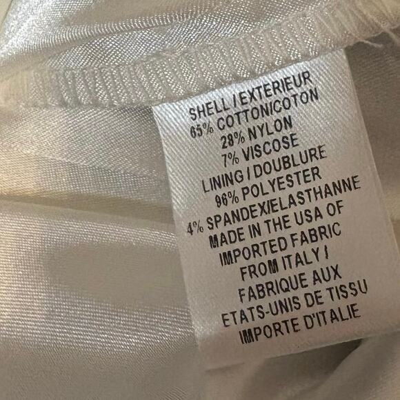 Revolve Milly Blue And White Textured‎ Dress Size 10 - Picture 10 of 11